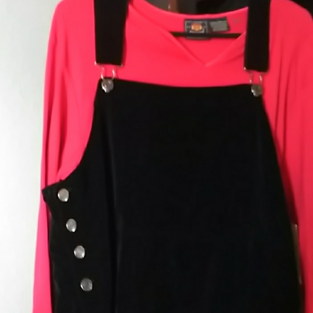 Bib overall dress
